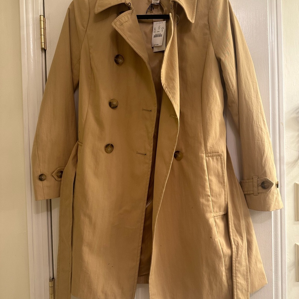 J Crew Trench Coat - NWT